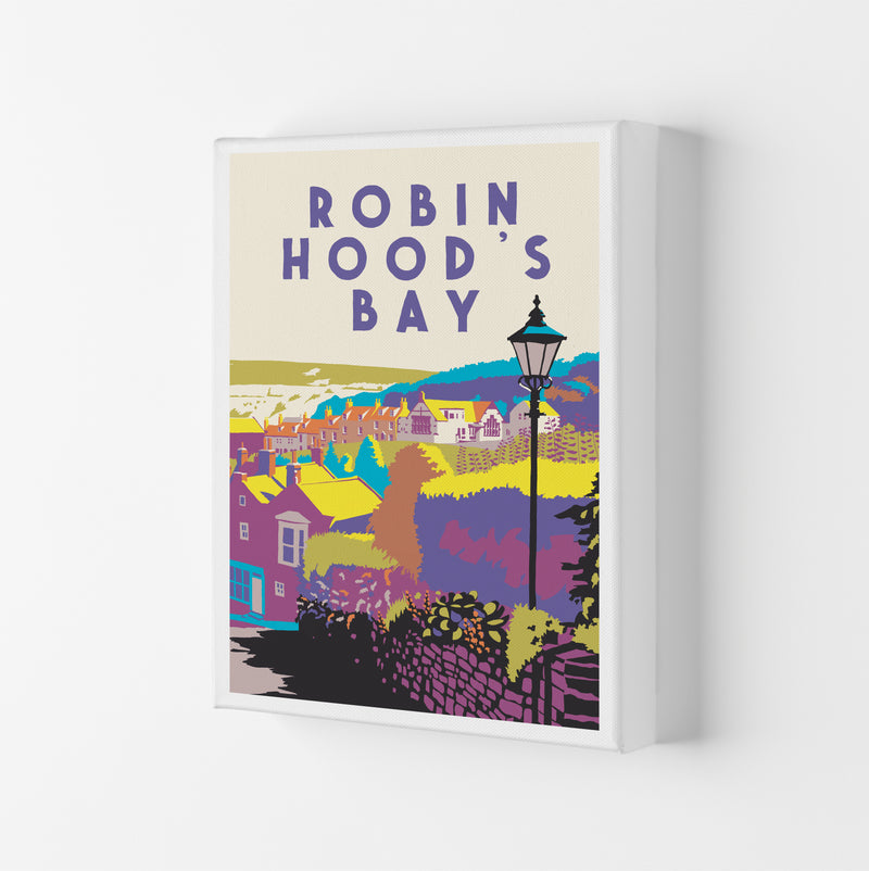 Robin Hood's Bay 2 Portrait Art Print by Richard O'Neill Canvas