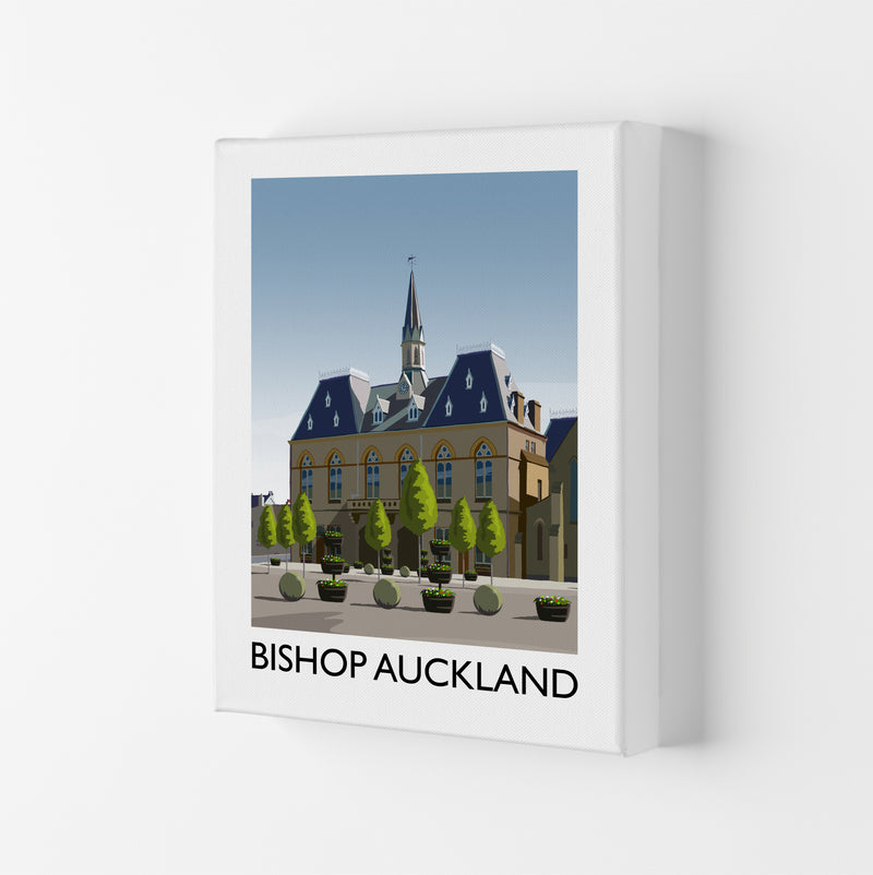 Bishop Auckland Portrait Art Print by Richard O'Neill Canvas