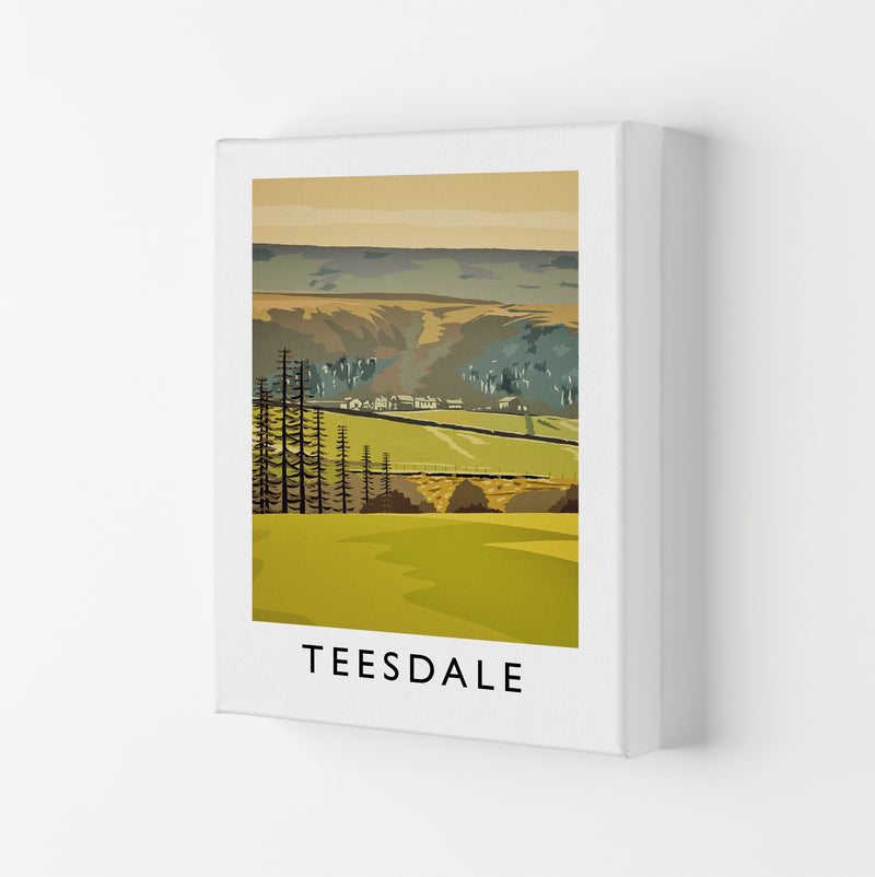 Teesdale Portrait Art Print by Richard O'Neill Canvas