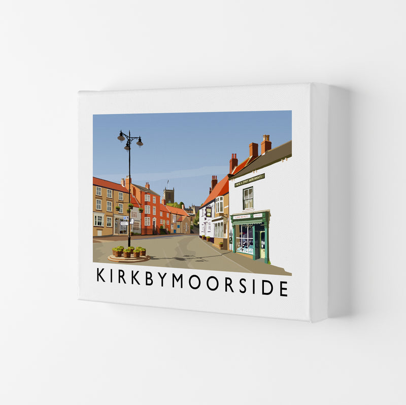 Kirkbymoorside Art Print by Richard O'Neill Canvas