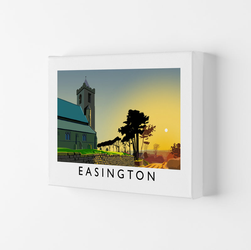 Easington Art Print by Richard O'Neill Canvas