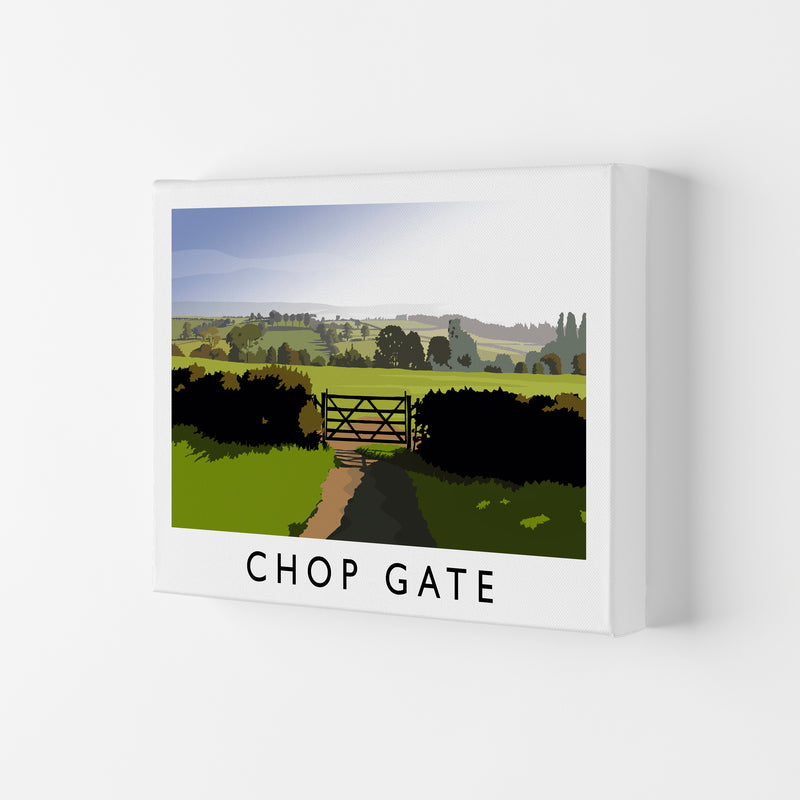 Chop Gate Travel Art Print by Richard O'Neill Canvas