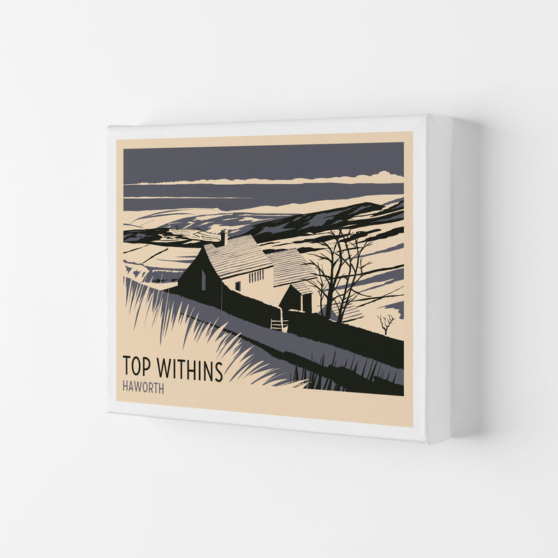 Top Withins Travel Art Print by Richard O'Neill Canvas