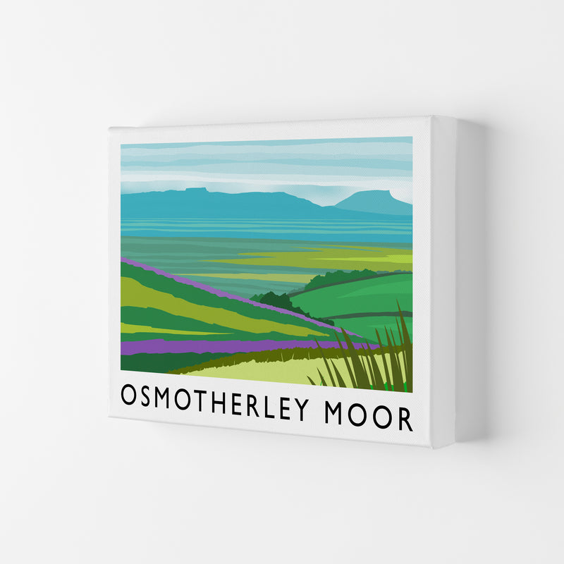 Osmotherley Moor Travel Art Print by Richard O'Neill Canvas
