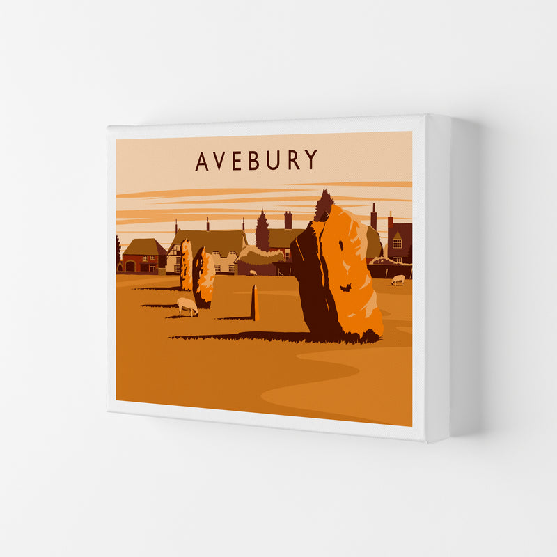 Avebury Travel Art Print by Richard O'Neill Canvas