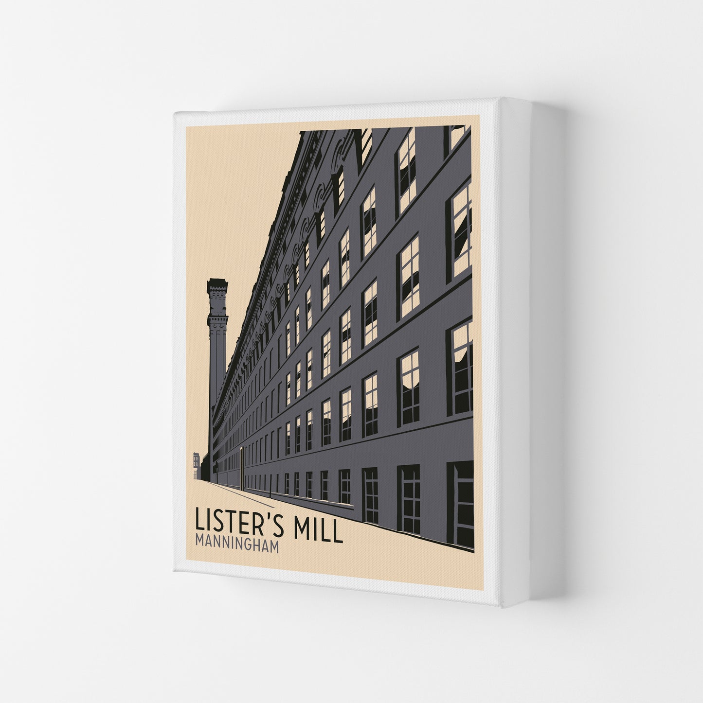 Lister's Mill, Manningham Travel Art Print by Richard O'Neill Canvas