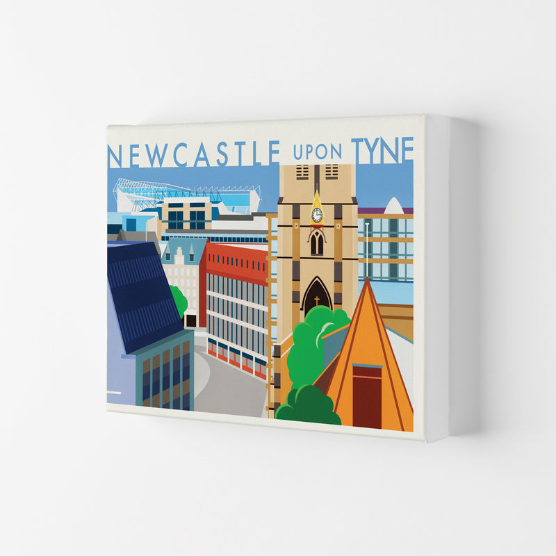 Newcastle upon Tyne 2 (Day) landscape Travel Art Print by Richard O'Neill Canvas