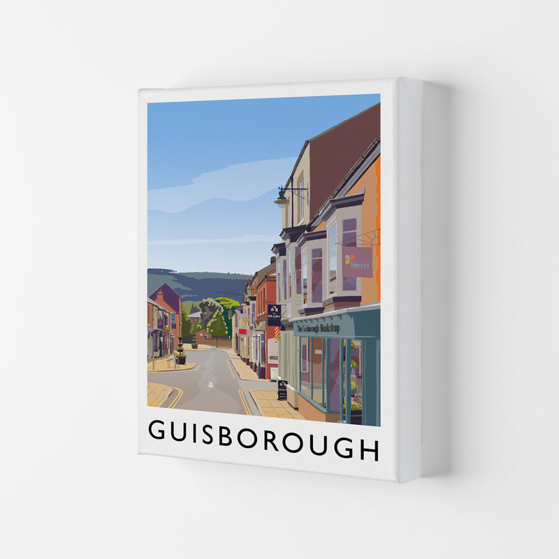 Guisborough 3 Portrait Travel Art Print by Richard O'Neill Canvas
