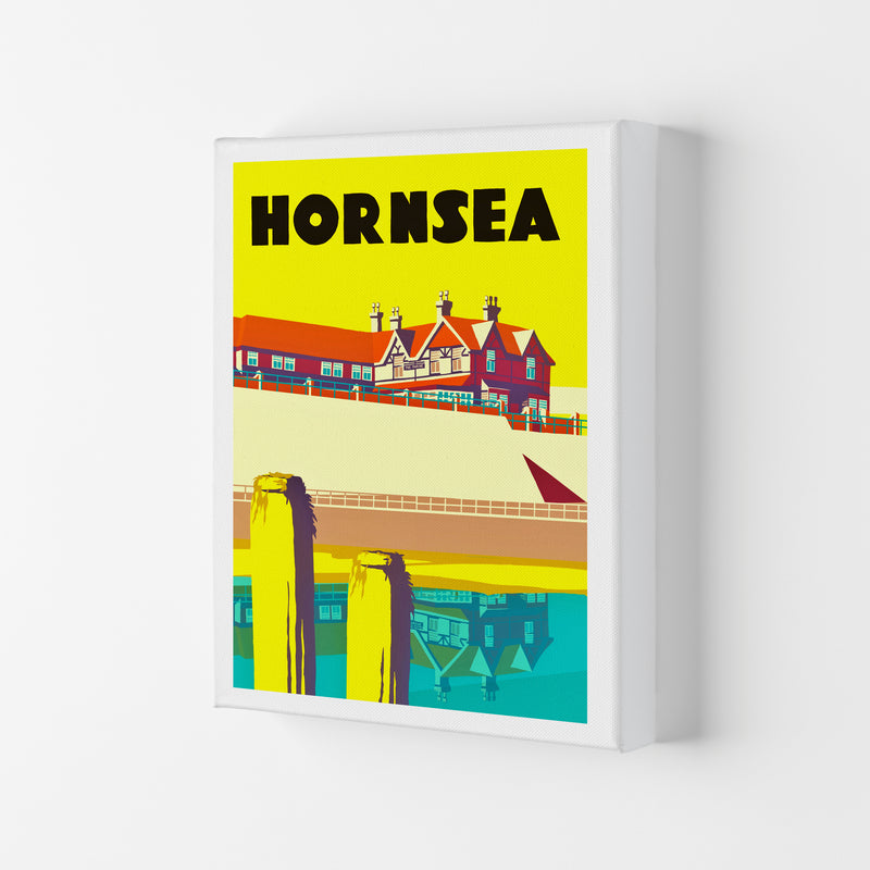 Hornsea 2 Portrait Travel Art Print by Richard O'Neill Canvas