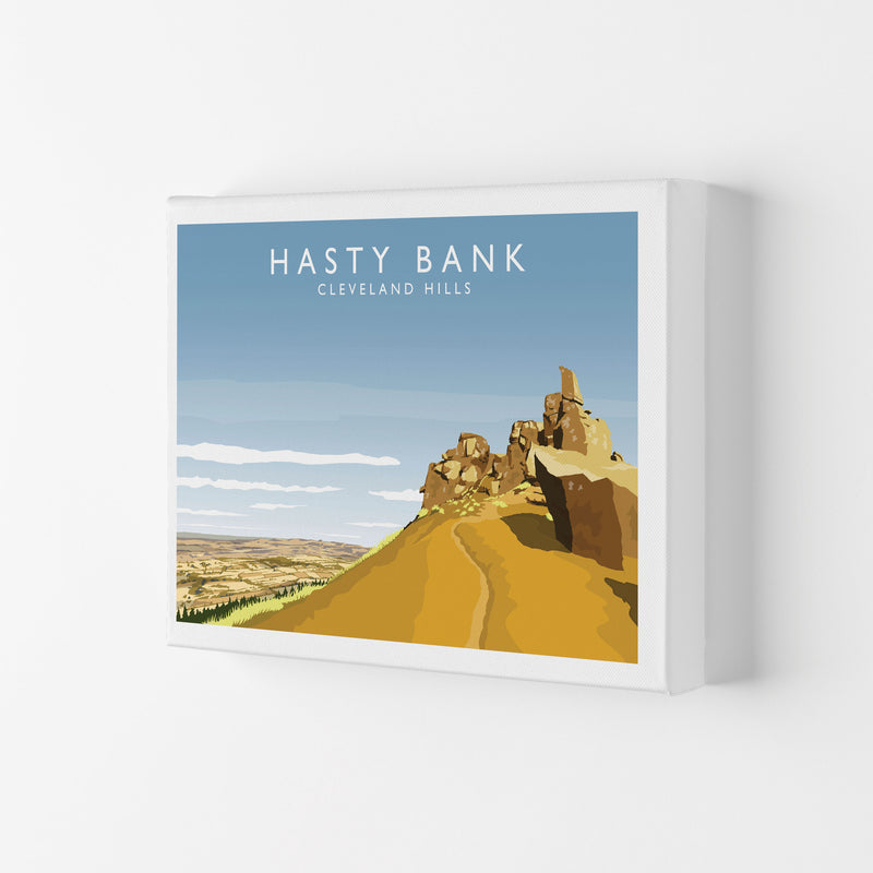 Hasty Bank Travel Art Print by Richard O'Neill Canvas