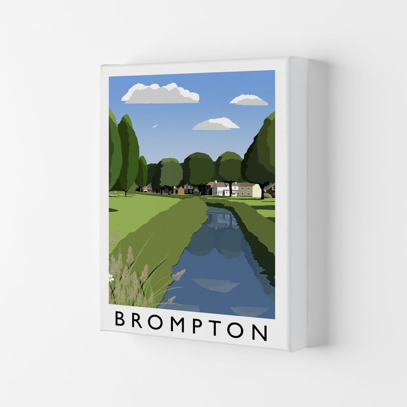 Brompton Framed Digital Art Print by Richard O'Neill Canvas