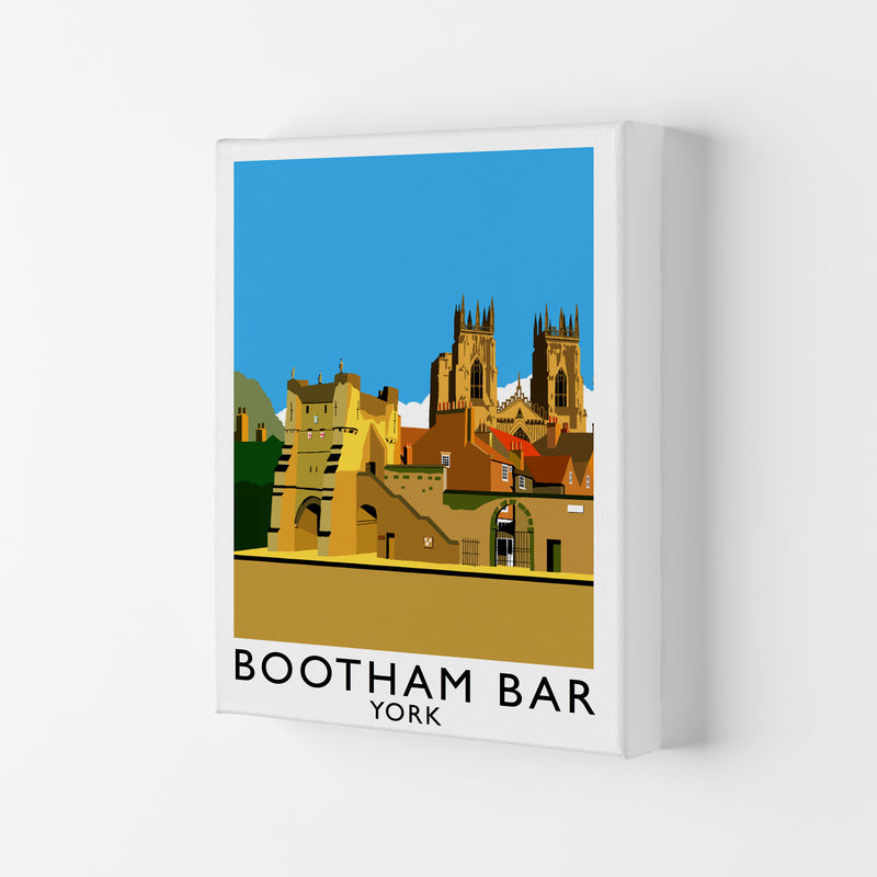 Bootham Bar York Framed Digital Art Print by Richard O'Neill Canvas
