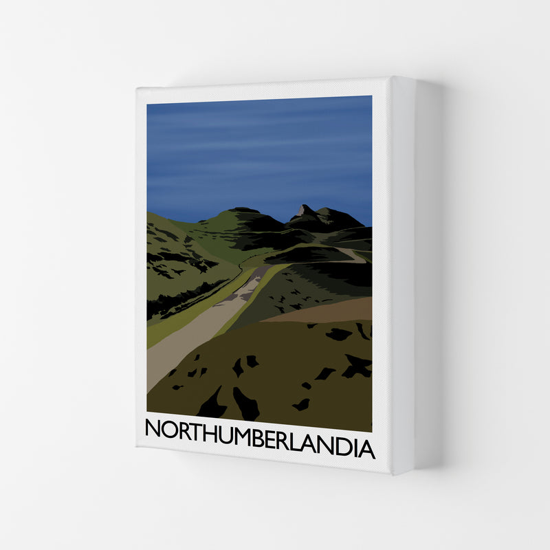 Northumberlandia Art Print by Richard O'Neill Canvas