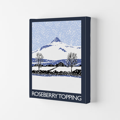 Roseberry Topping Art Print by Richard O'Neill Canvas