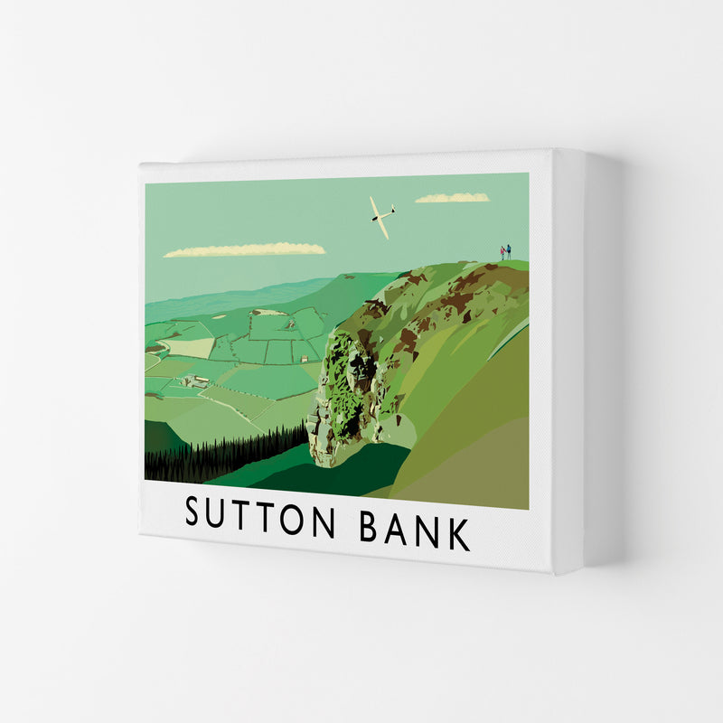 Sutton Bank Art Print by Richard O'Neill Canvas