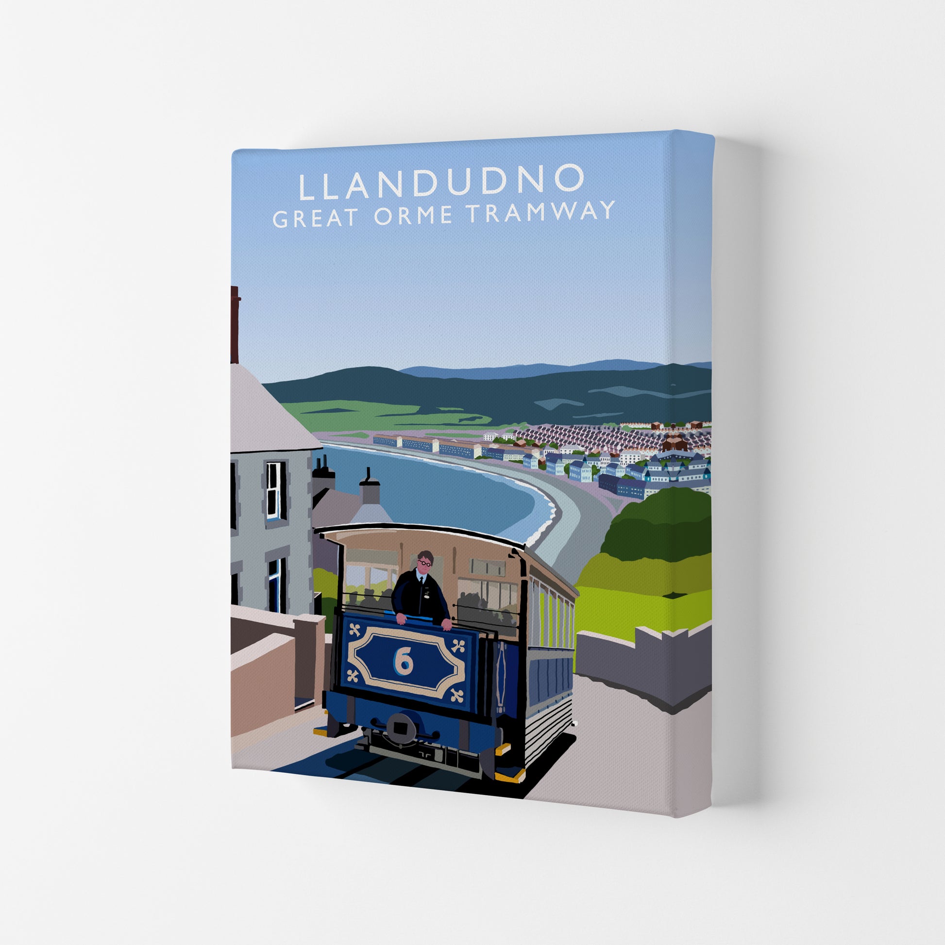Llandudno by Richard O'Neill Canvas
