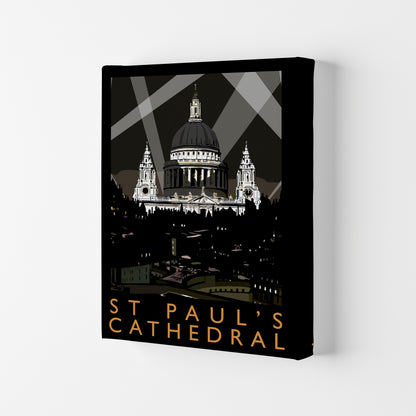 St Paul's Cathedral London Framed Digital Art Print by Richard O'Neill, Wooden Framed Wall Art Canvas