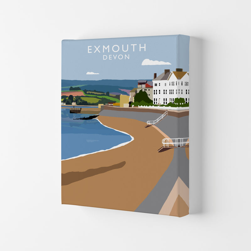 Exmouth Devon Art Print by Richard O'Neill Canvas