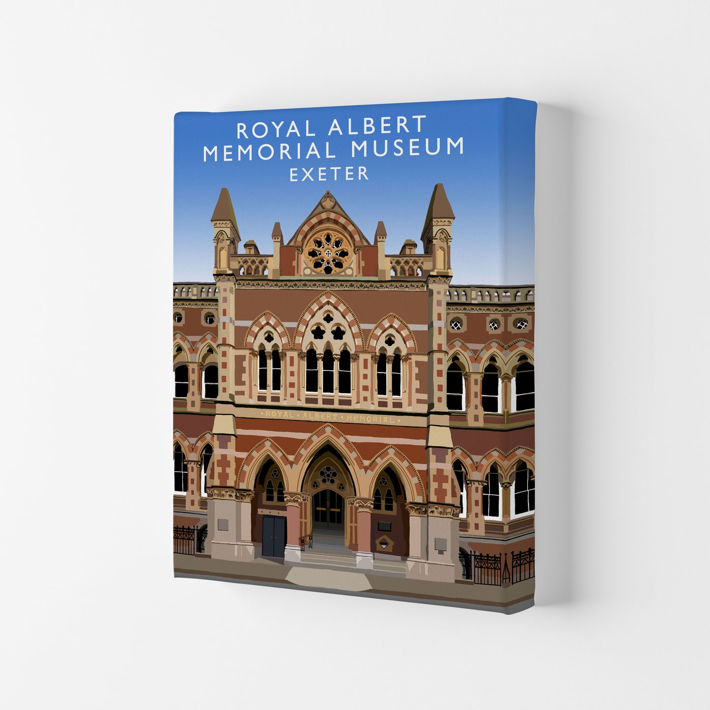 Albert Memorial Museum by Richard O'Neill Canvas
