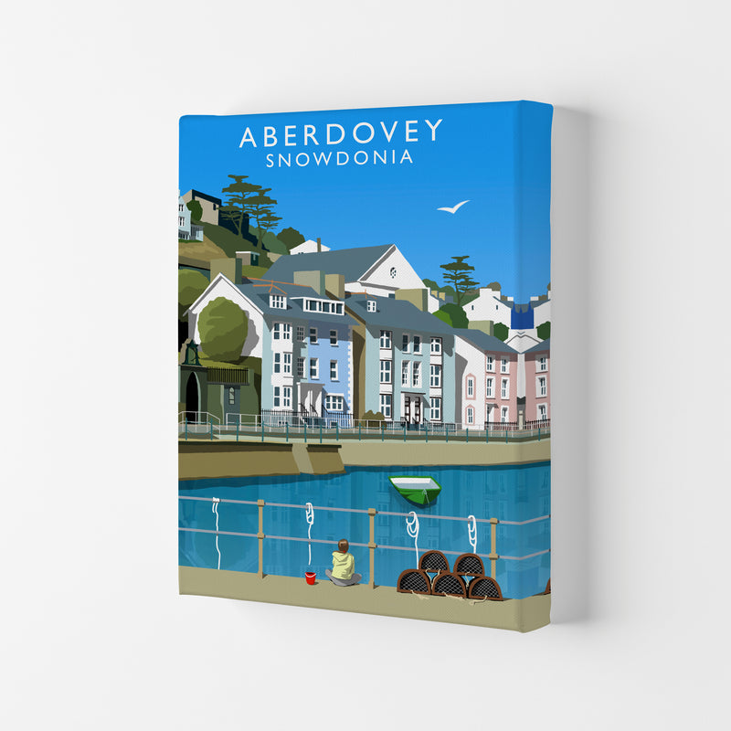Aberdovey Snowdonia Art Print by Richard O'Neill Canvas