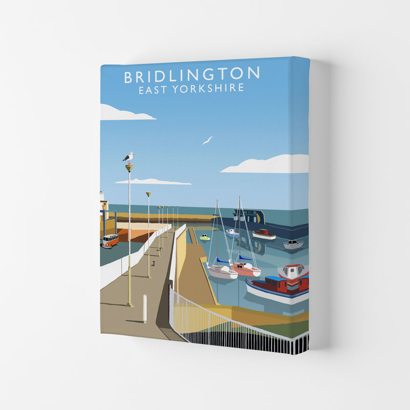 Bridlington East Yorkshire Framed Digital Art Print by Richard O'Neill Canvas