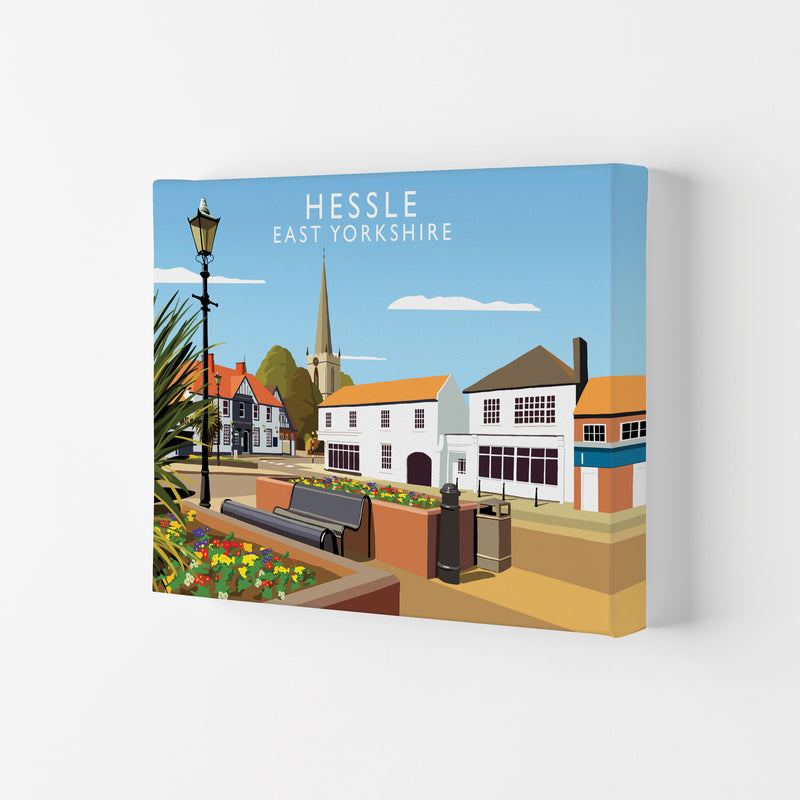 Hessle East Yorkshire Framed Digital Art Print by Richard O'Neill Canvas