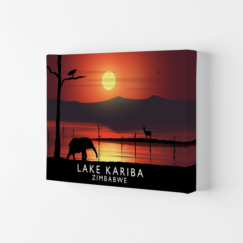Lake Kariba Zimbabwe Framed Digital Art Print by Richard O'Neill Canvas