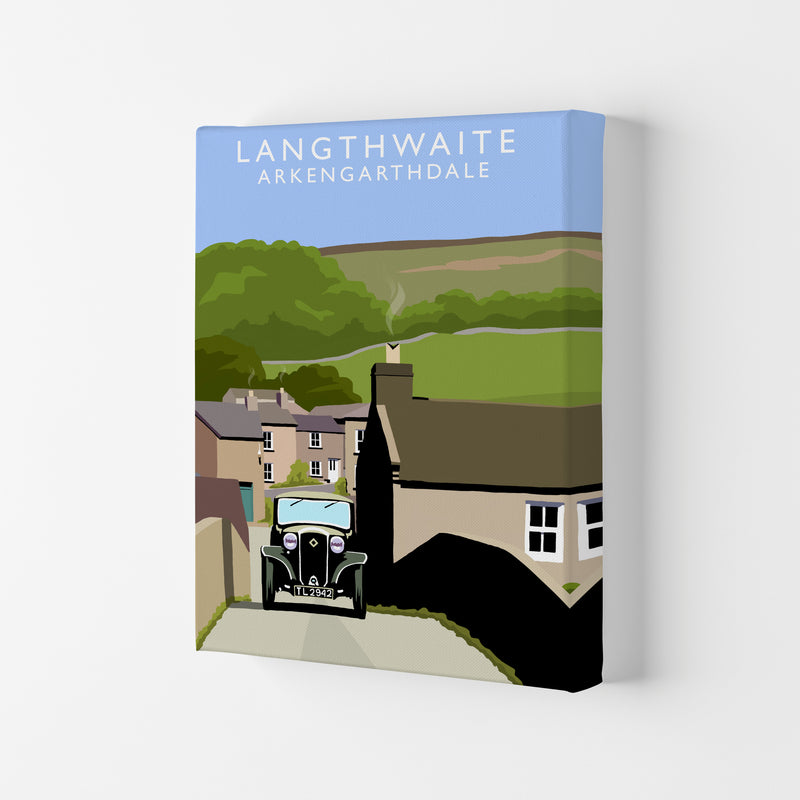 Langthwaite (Portrait) by Richard O'Neill Richard O'Neill Yorkshire Art Print Canvas