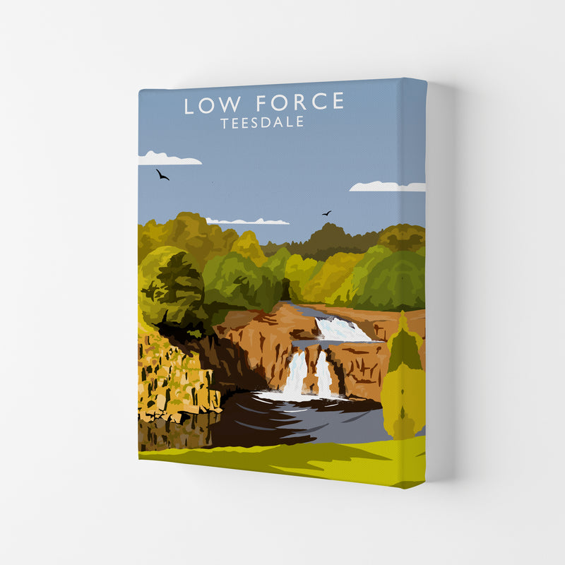 Low Force Teesdale (Portrait) by Richard O'Neill Richard O'Neill Canvas
