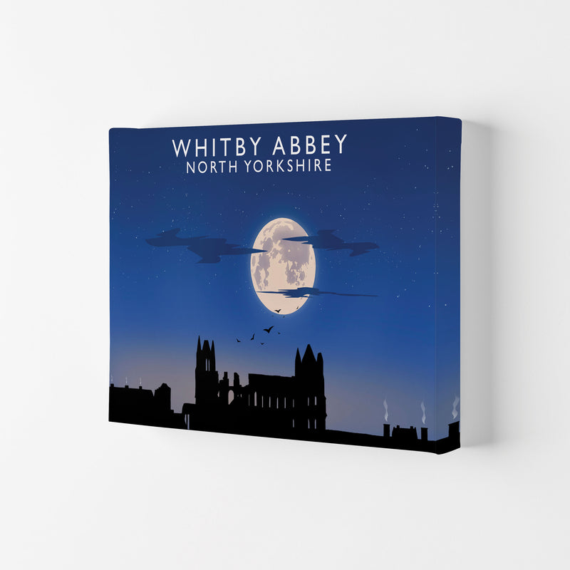 Whitby Abbey (Night) (Landscape) by Richard O'Neill Yorkshire Art Print Canvas