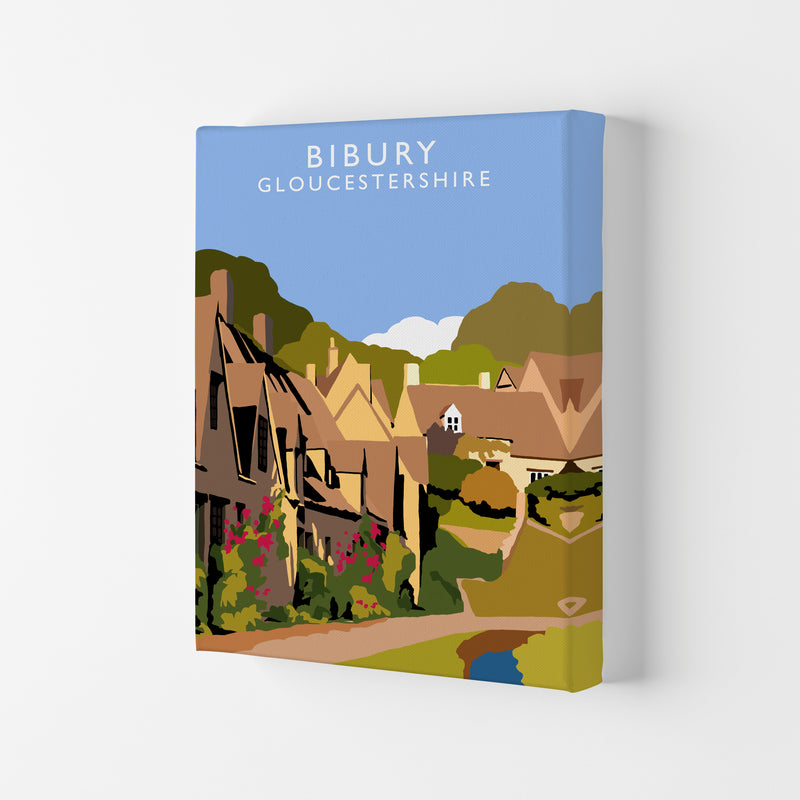Bibury Portrait by Richard O'Neill Canvas