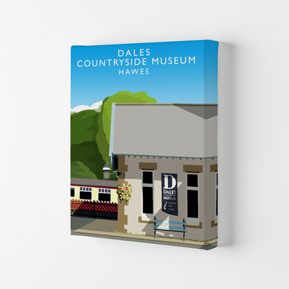Dales Countryside Musuem Portrait by Richard O'Neill Canvas