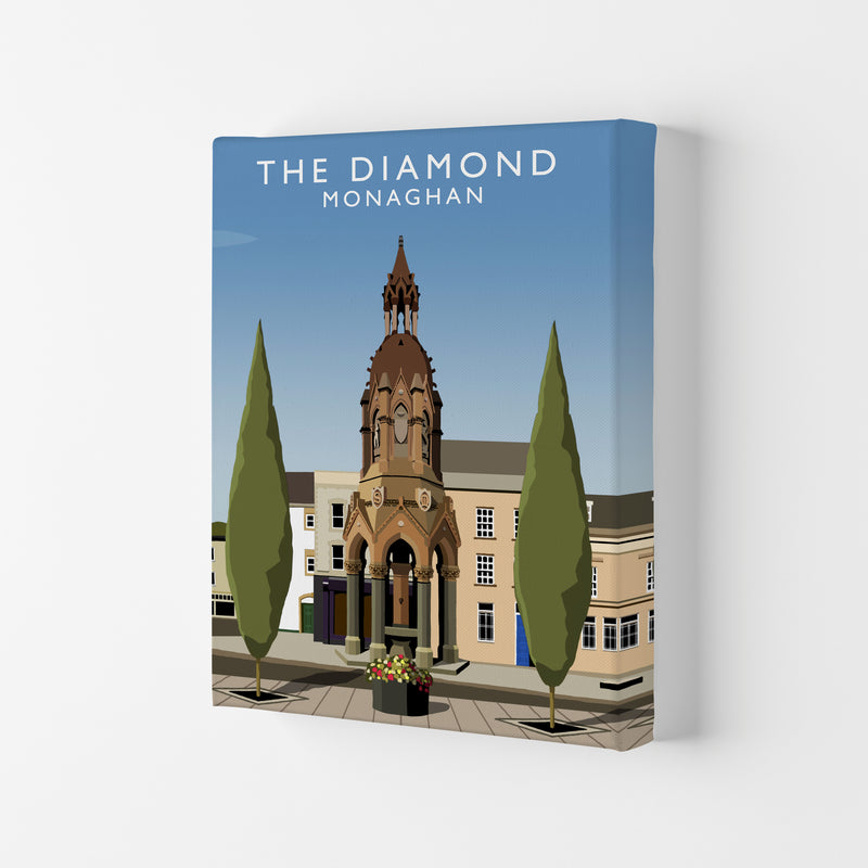 The Diamond Monaghan Travel Art Print by Richard O'Neill, Framed Wall Art Canvas