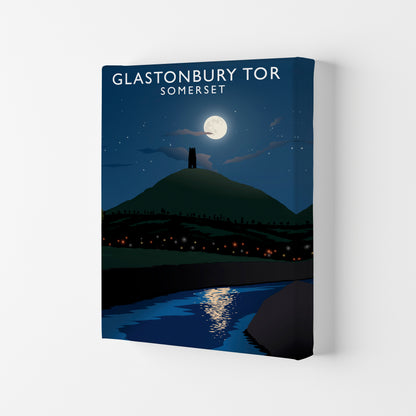 Glastonbury Tor Somerset Framed Digital Art Print by Richard O'Neill Canvas