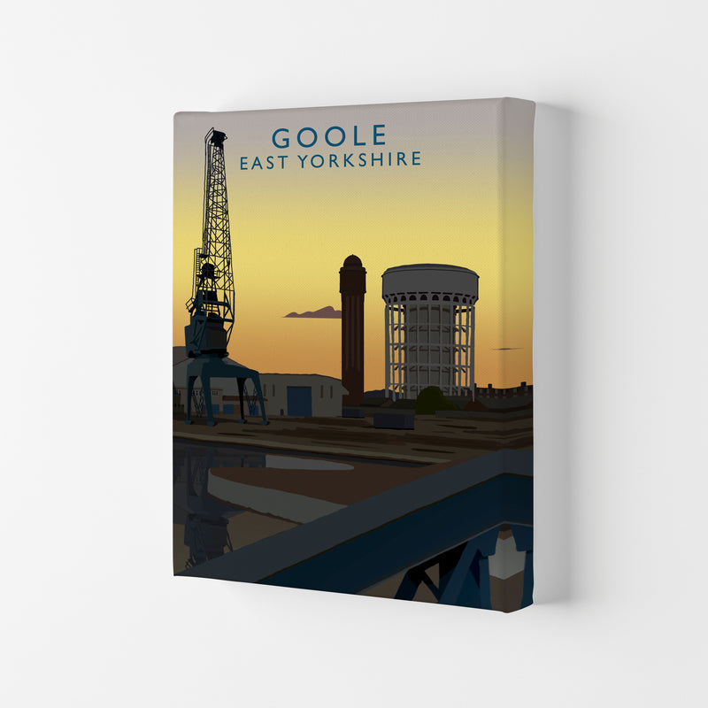 Goole Night Portrait by Richard O'Neill Canvas