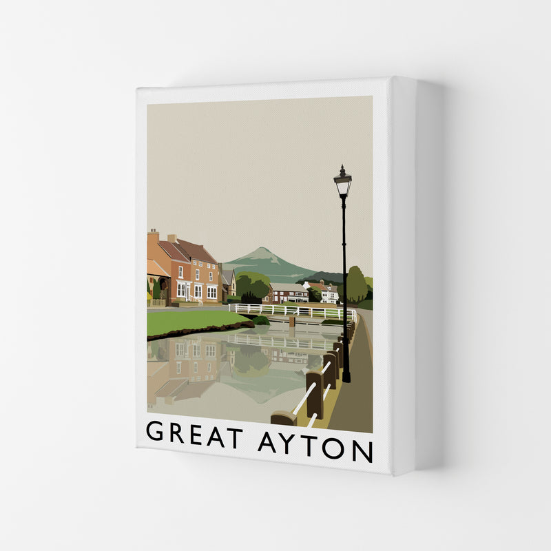 Great Ayton Portrait by Richard O'Neill Canvas
