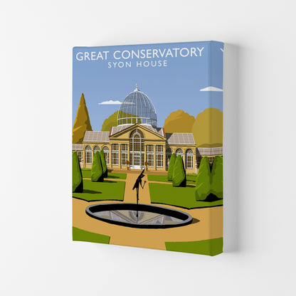 Great Conservatory Syon House Portrait by Richard O'Neill Canvas
