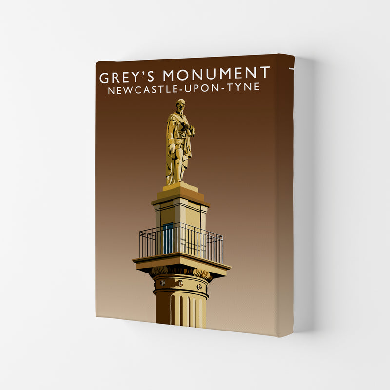 Grey's Monument by Richard O'Neill Canvas