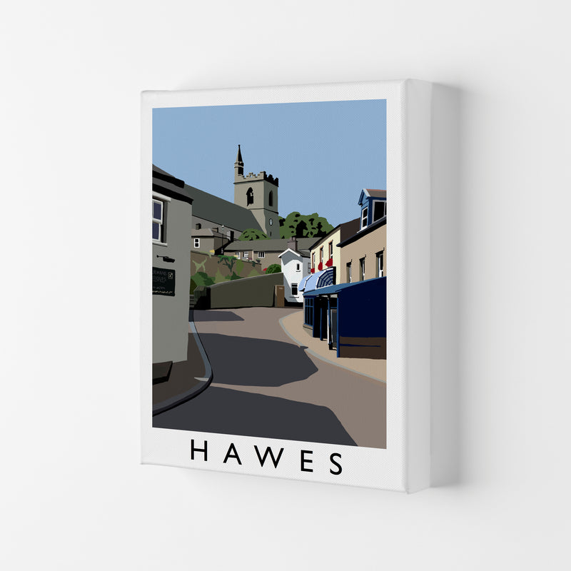 Hawes Travel Art Print by Richard O'Neill, Framed Wall Art Canvas