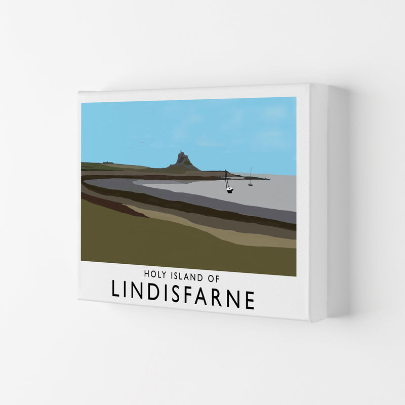 Holy Island of Lindisfarne Art Print by Richard O'Neill Canvas