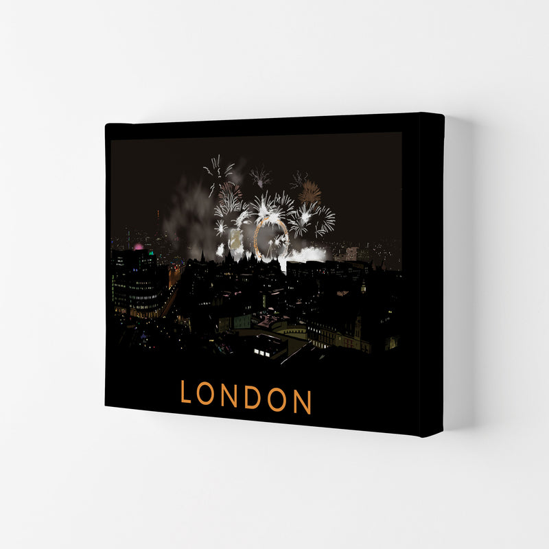 London Travel Art Print by Richard O'Neill, Framed Wall Art Canvas