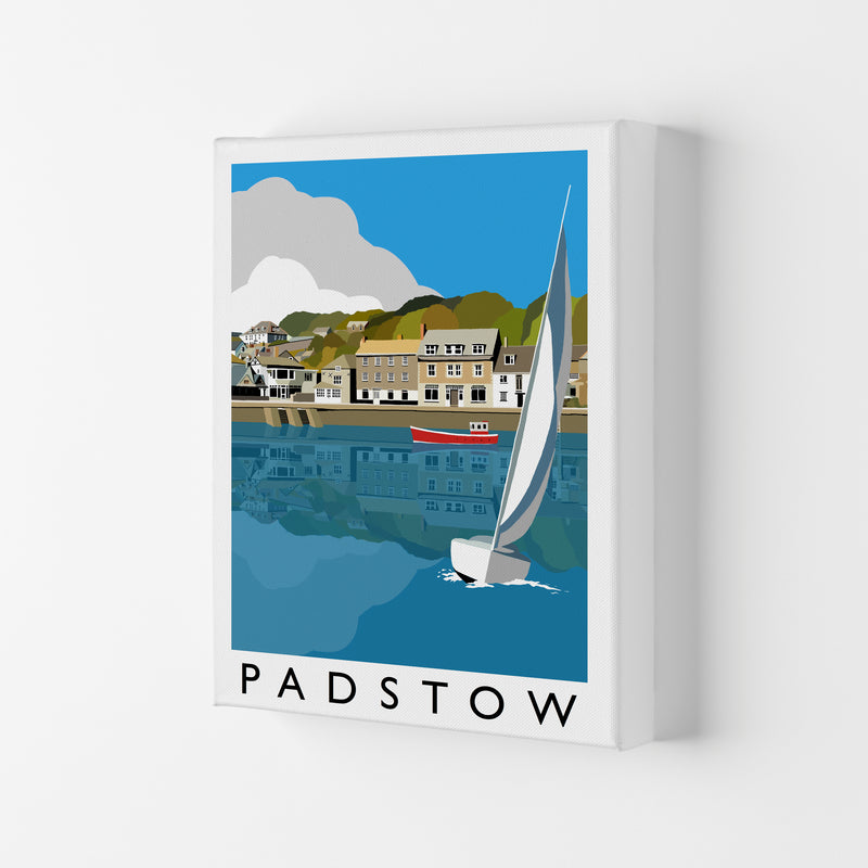 Padstow Framed Digital Art Print by Richard O'Neill, Framed Wall Art Canvas