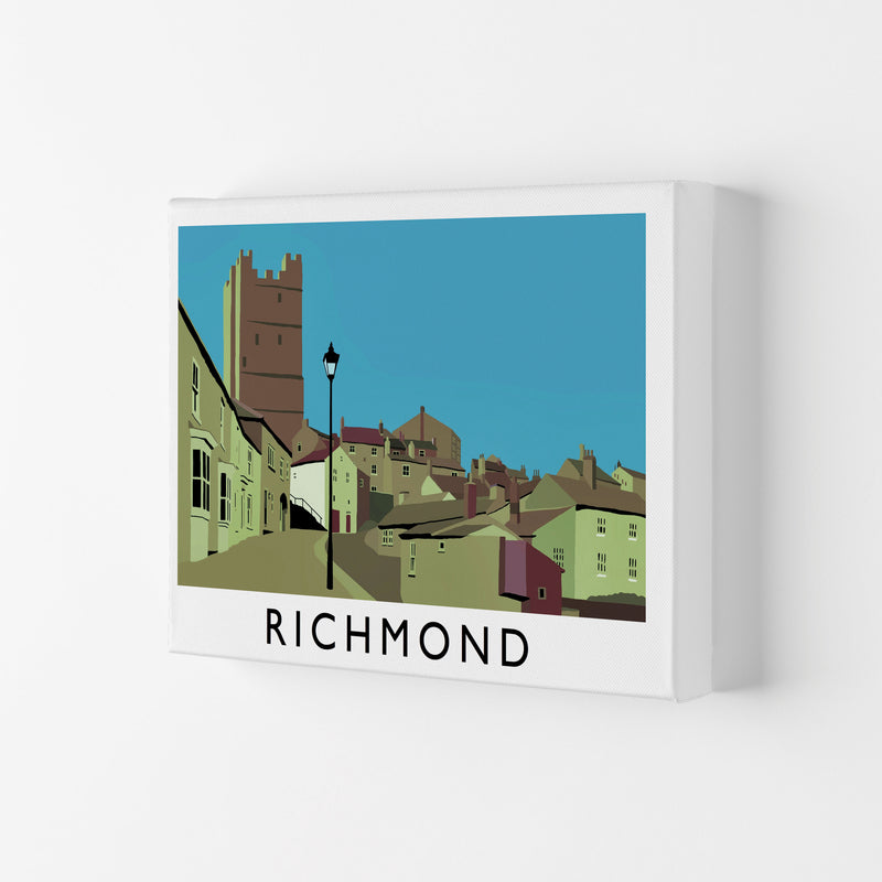 Richmond Travel Art Print by Richard O'Neill, Framed Wall Art Canvas