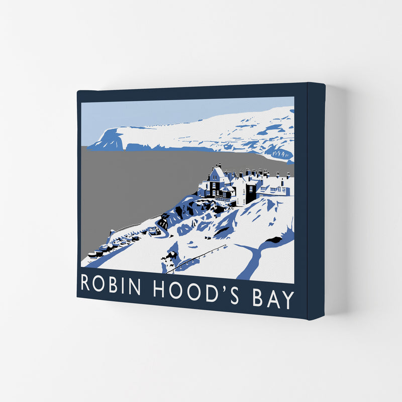 Robin Hood's Bay Travel Art Print by Richard O'Neill, Framed Wall Art Canvas