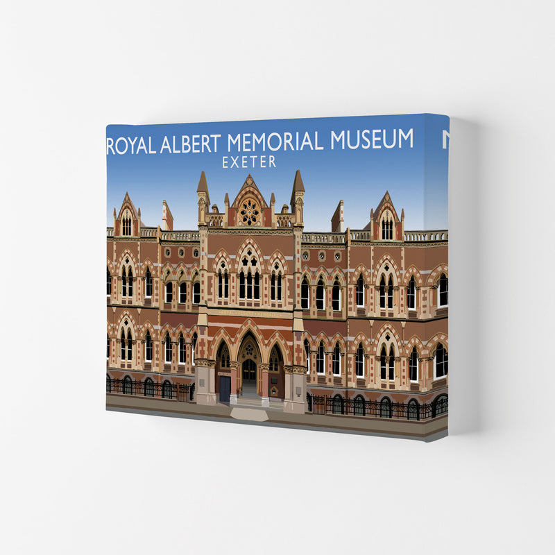 Royal Albert Memorial Museum Exeter Travel Art Print by Richard O'Neill Canvas