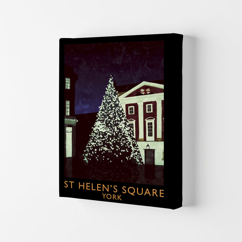 St Helen's Square York Travel Art Print by Richard O'Neill Canvas