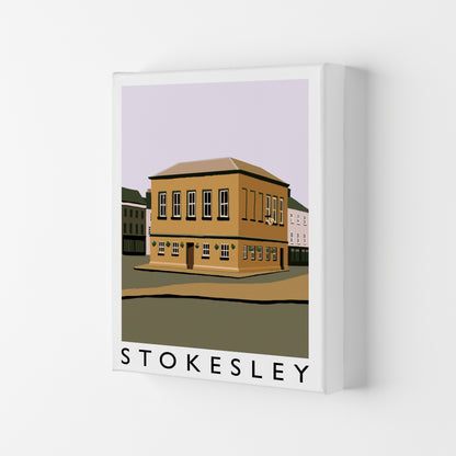 Stokesley Travel Art Print by Richard O'Neill, Framed Wall Art Canvas