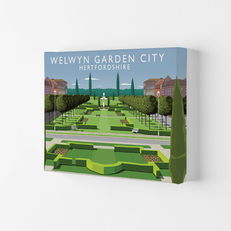 Welwyn Garden City Hertfordshire Travel Art Print by Richard O'Neill Canvas