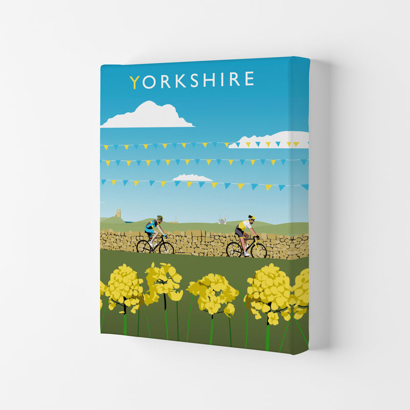 Yorkshire Framed Digital Art Print by Richard O'Neill Canvas