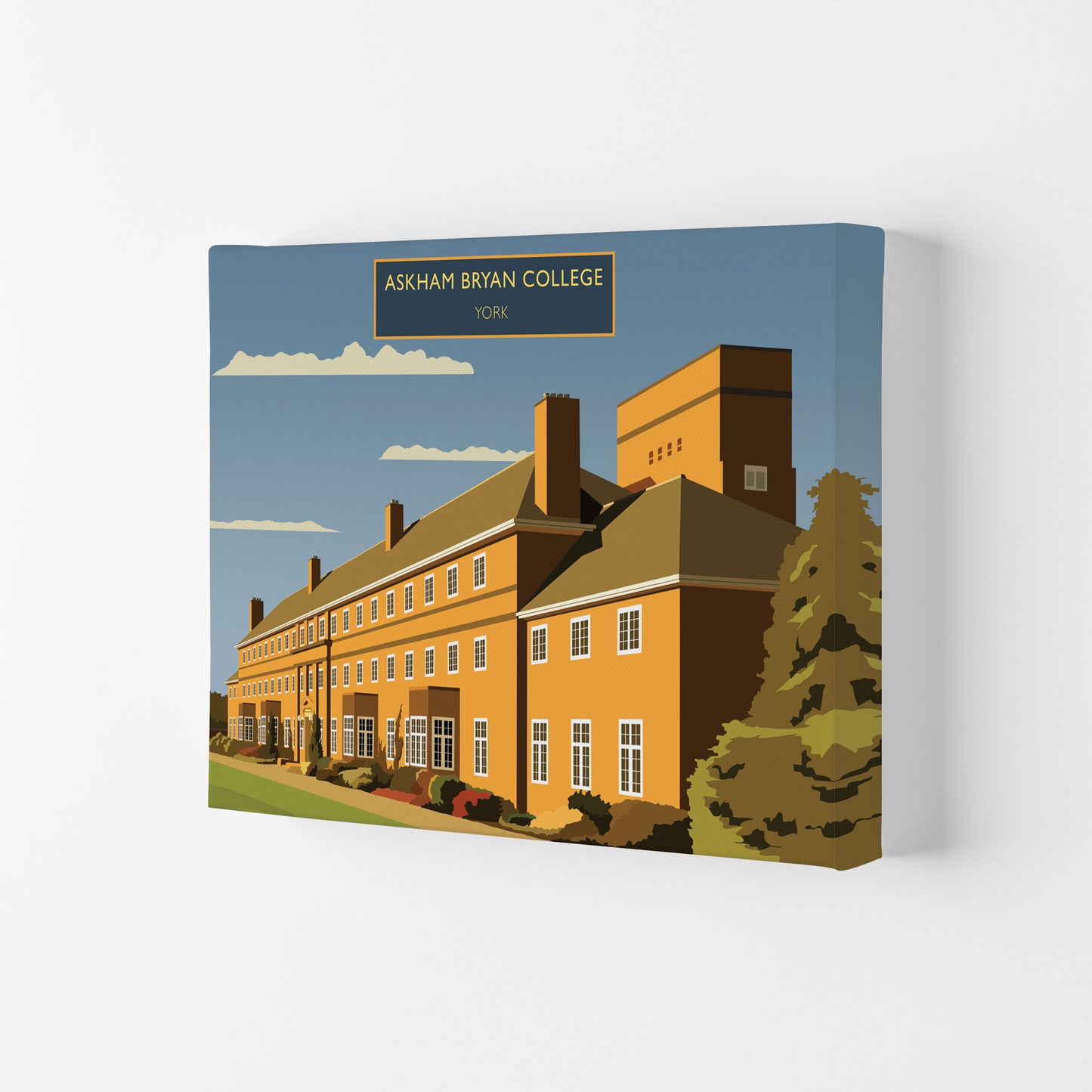 Askham Bryan College by Richard O'Neill Canvas